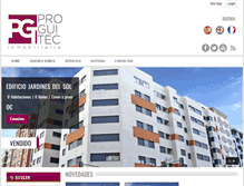 Tablet Screenshot of proguitec.com